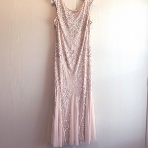 Blush formal gown